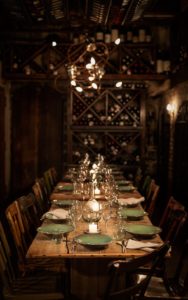 Il Buco Wine cellar private dining