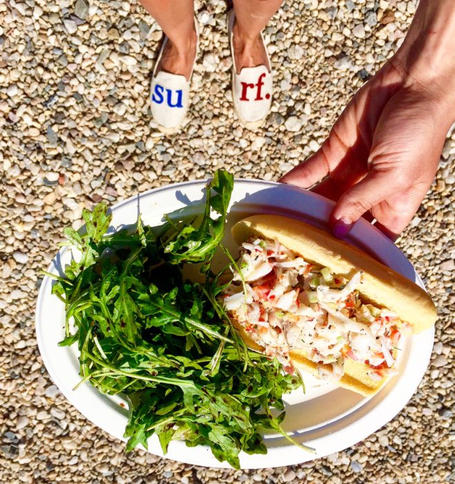 Westlake Fish House Montauk Lobster Roll 