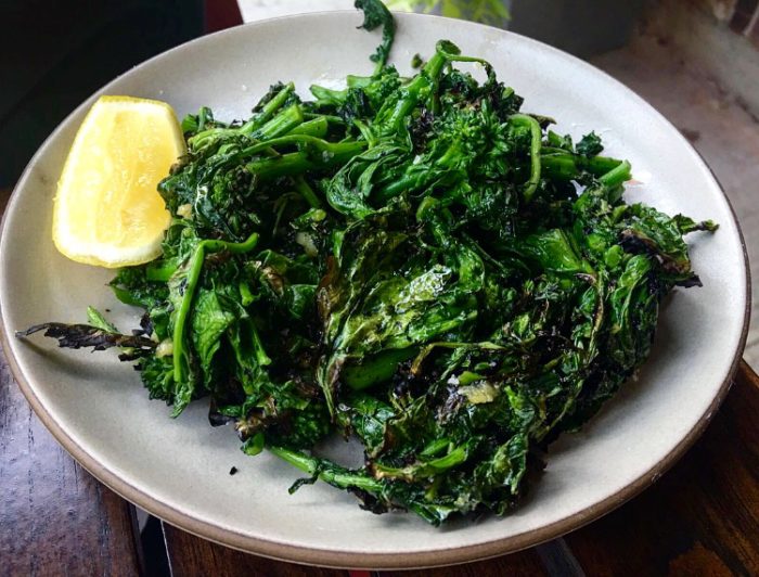 Pasquale Jones Wood-fired Broccoli Rabe - garlic & lemon -$15