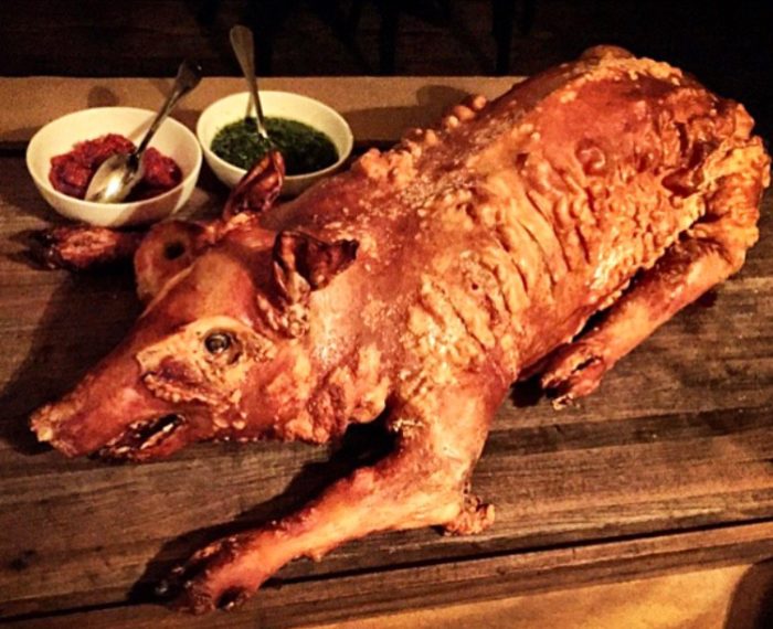 Whole Roasted Suckling Pig