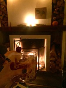 Fish & Game fireside old fashioned cocktails