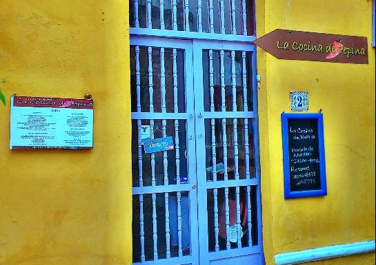 La cocina de pepina cartagena entrance