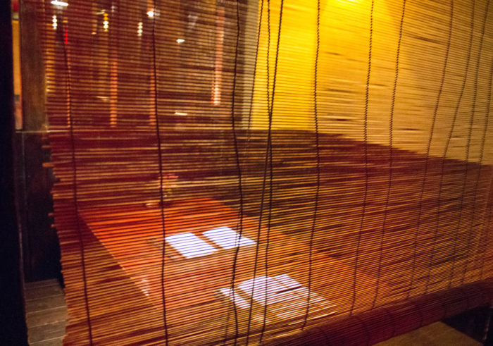 Zenkichi Bamboo curtain for privacy 