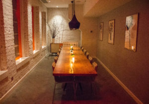 Loring Place Private dining room 