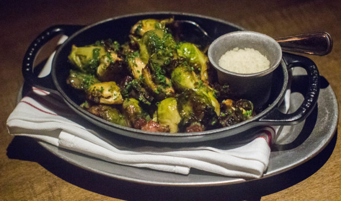 4 Charles Prime Rib Charred Brussels Sprouts side dish