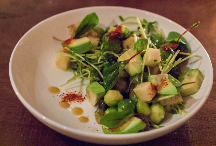 Avant Garden Brussels Sprouts Caesar Salad