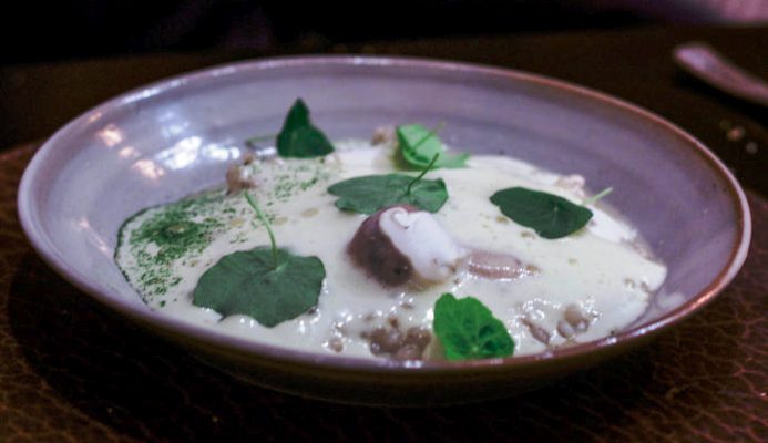 Betony Blue Point Oysters - Matsutake, Pearl Barley