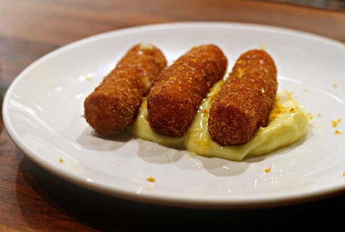 Casa Mono Bacalao Croquetas with Orange Alioli