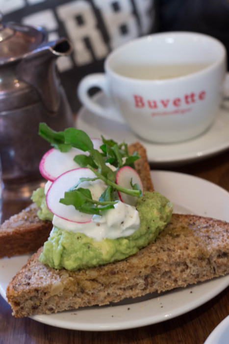 Avocado toast for breakfast