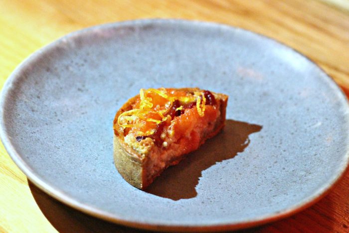 Semilla Dessert - Preserved Tomato & Grapefruit Tart