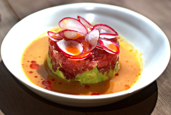 Tuna Tartare, Avocado, Spicy Radish, Ginger Marinade - $23