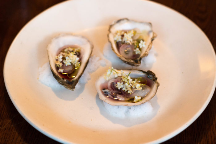 Take Root oysters Oyster - Elderflower, Hibiscus