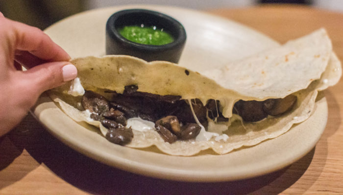 ATLA Quesadilla with mushroom