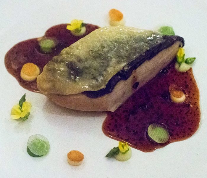 Eleven Madison Park Chicken poached with Black Truffles, Potato & Asparagus - 2010