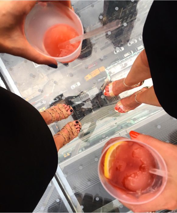 The Heights Arlo Nomad Rooftop #allthewayup with frosé!