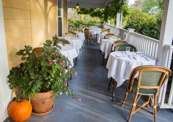 Beautiful patio for al fresco dining 