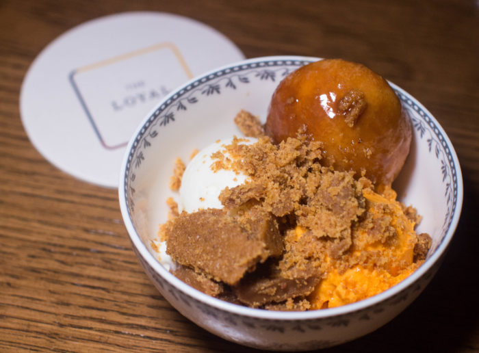 the loyal sweet potato dessert