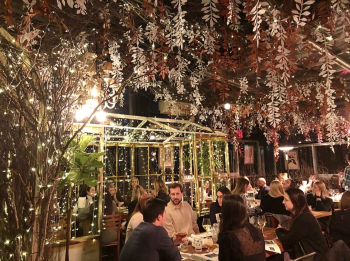 SERRA by Birreria eataly rooftop winter pop up holiday