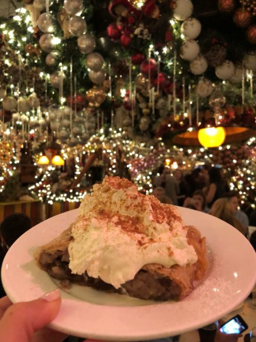 Their ApfelStrudel is actually delicious! and huge!