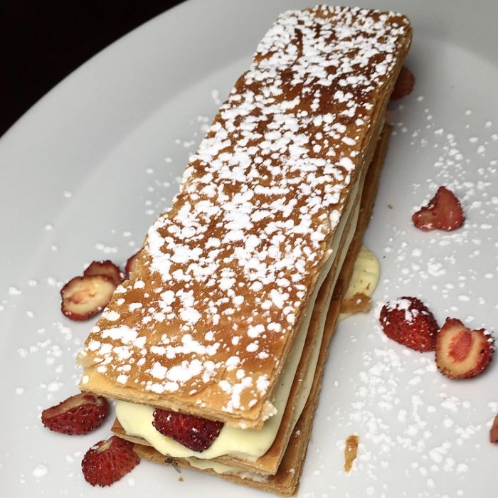 Frenchette nyc millefeuille a la vanille dessert