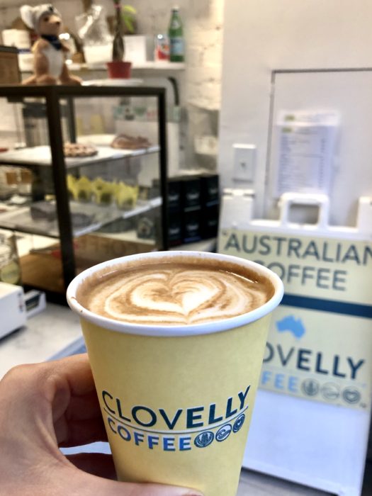 best australian aussie cafes in NYC clovelly coffee hudson yards